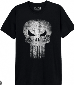 3664794749315 Marvel - Punisher - Skull Distress - T Shirt Homme M