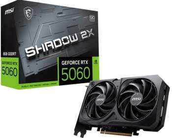 4711377344234 Carte Graphique RTX5060 8GB Shadow 2X OC MSI Geforce