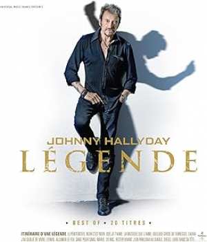600753969342 Johnny Hallyday - Legende (Best Of 20 Titres (2022) CD