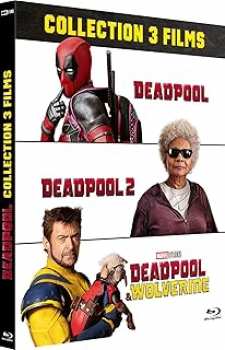 3701432038964 Coffret Deadpool 1 + 2 + 3 Bluray