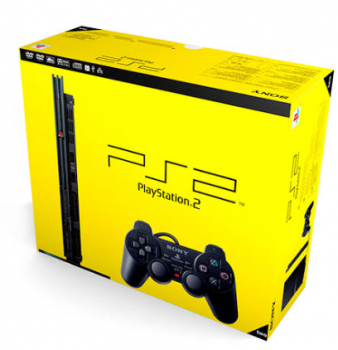 711719638841 Console Ps2 Slim Noire + Boite