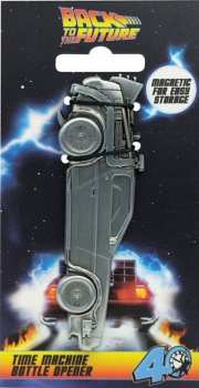 5060948293730 Delorean - Retour Vers Le Futur - Decapsuleur En Metal
