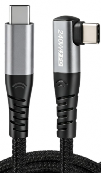 5510117811 Cable Torsade USB C 2M Coudé Charge Rapide