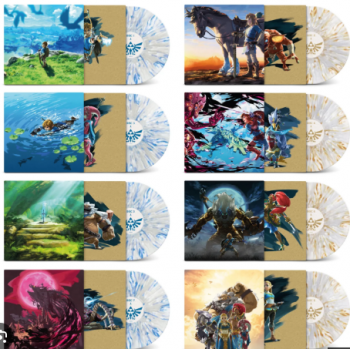 5063176092618 Legend of Zelda Breath of the Wild Limited Edition Deluxe Vinyl X8LP Boxset