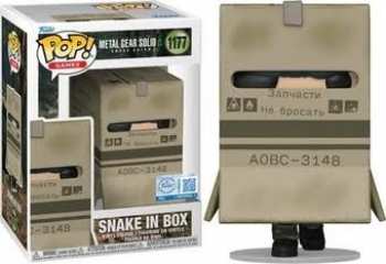 889698917728 Snake Dans La Boite - MGS Metal Gear Solid Delta Snake Eater 1177 - Funko Pop