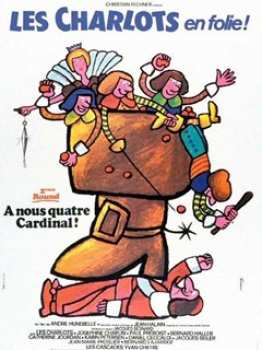 5510117911 4 Charlots Mousquetaire Et A Nous Quatre Cardinal FR DVD