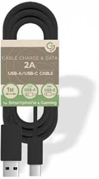 3701625908432 Cable De Charge Et Data Usb A Vers C 1m